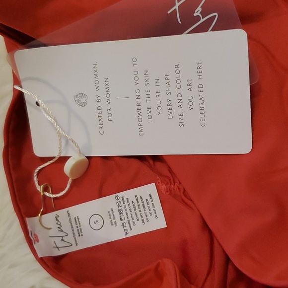 Toluca Swim Gia Maxi bottom - Scarlet - Picture 2 of 13
